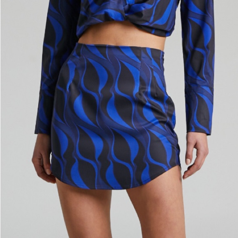 Zara Symmetrical Mini Skirt